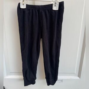 HB 3T Girls Black Toddler Stretch Leggings Pants